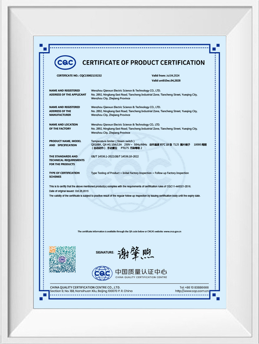 CQC Certificate
