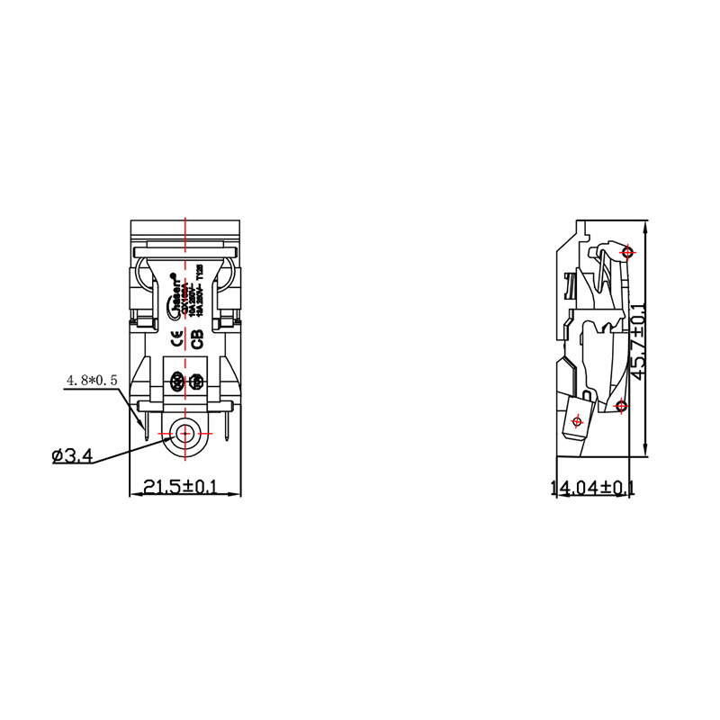 QX188A Steam Kettle Thermostat Switch
