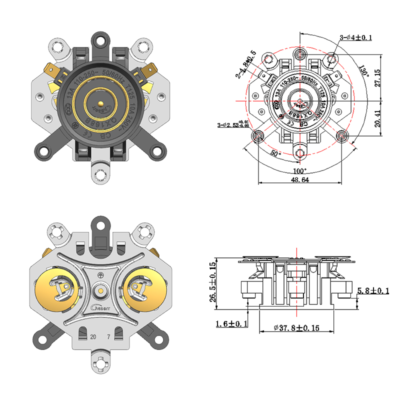 QX168B Automatic Three Ring Kettle Coupler