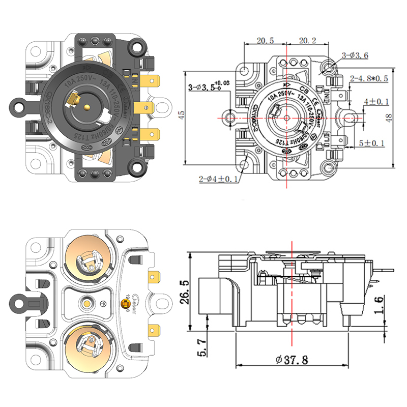 QX168C-2 Automatic Three Ring Kettle Coupler