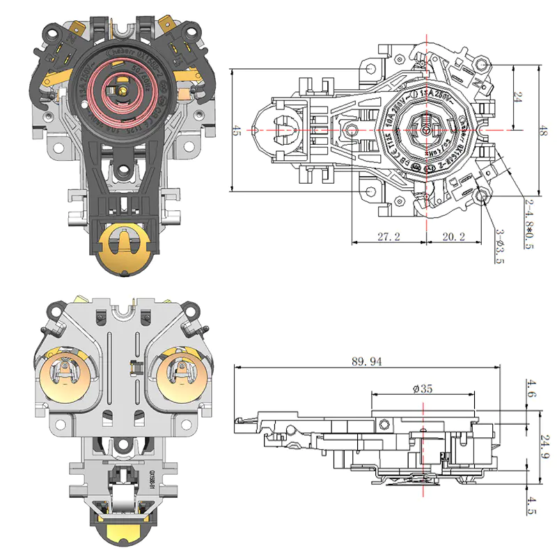 Improve appliance reliability with a Kettle Steam Switch designed for steam-sensitive control.