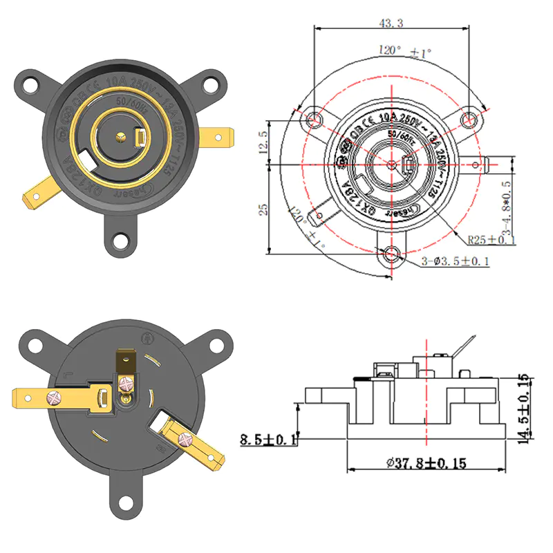 Learn how Electric Kettle Base Coupler supports the connection between an electric kettle and its power base.