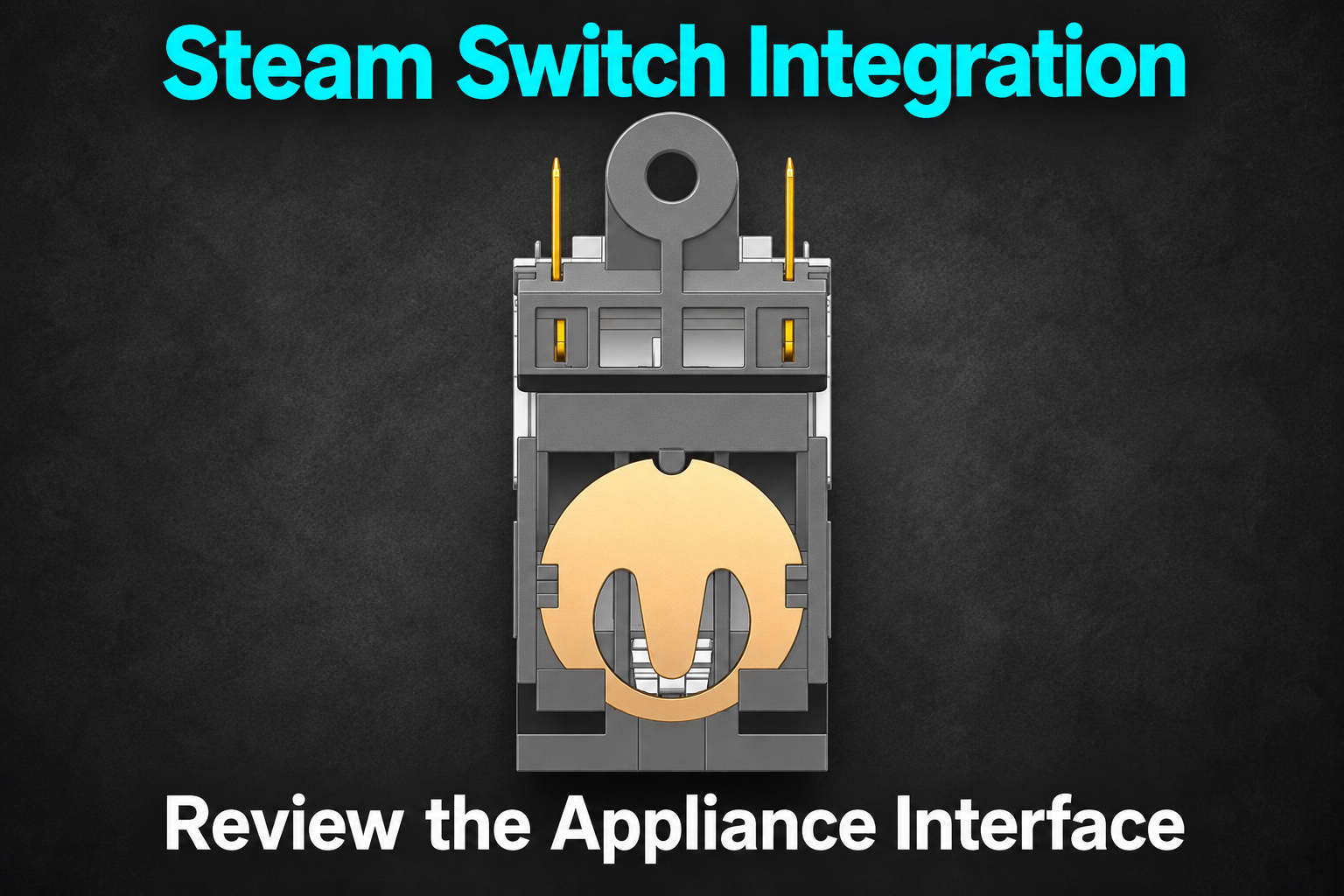 Steam Switch Integration editorial cover featuring the original product photographed on qianxunele.com.